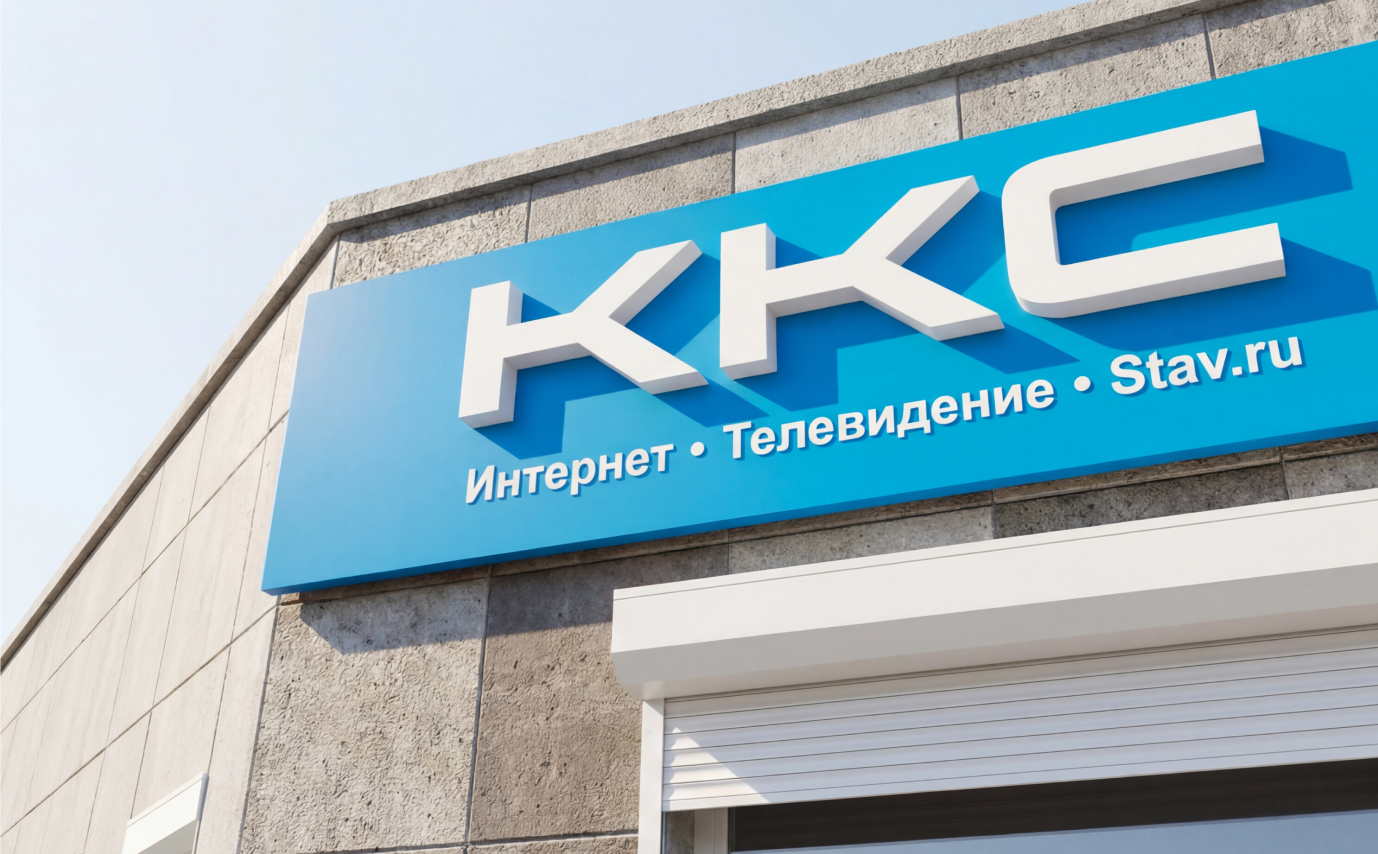 Внешняя реклама для офисов ККС