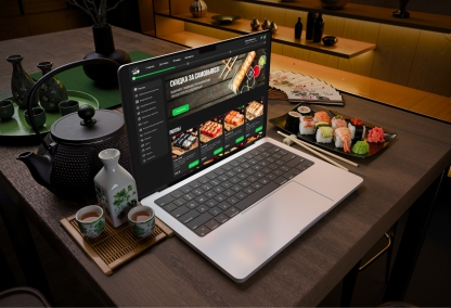             BlackChef – сервис доставки еды
    