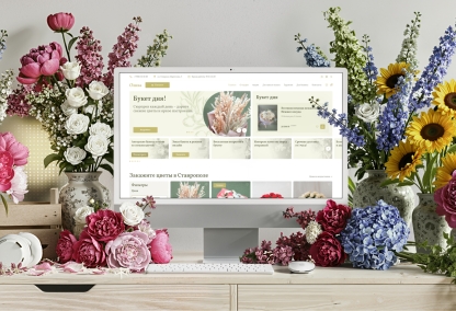             Олива – сайт цветочной мастерской
    